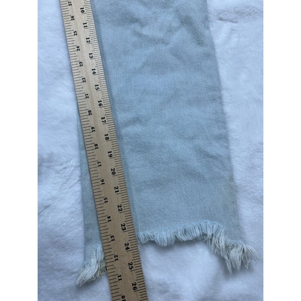 Free People We The Free Womens 29 Maggie Jeans Mid Rise Straight Leg Button Fly - Picture 6 of 12